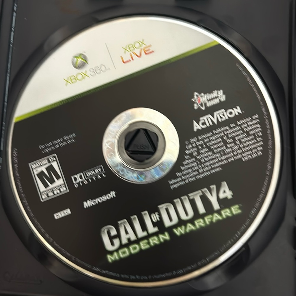 Call of Duty 4 Modern Warfare, XBox 360